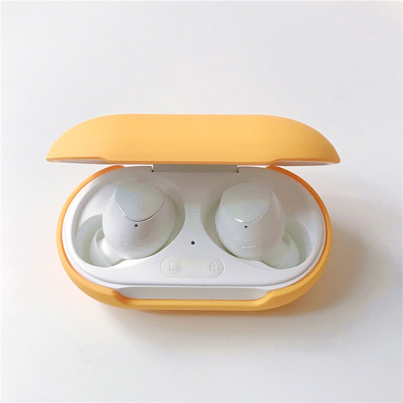 Harte PC Schutzhülle Für Samsung Galaxy Knospen + Bluetooth Kopfhörer Fall Für Galaxy Knospen Plus Headset Lade Box Zubehör: Yellow