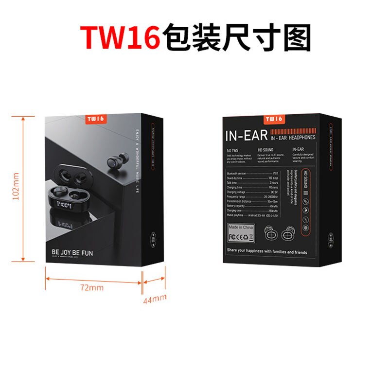 Bluetooth headset wireless sports waterproof headset for students and business people headphones