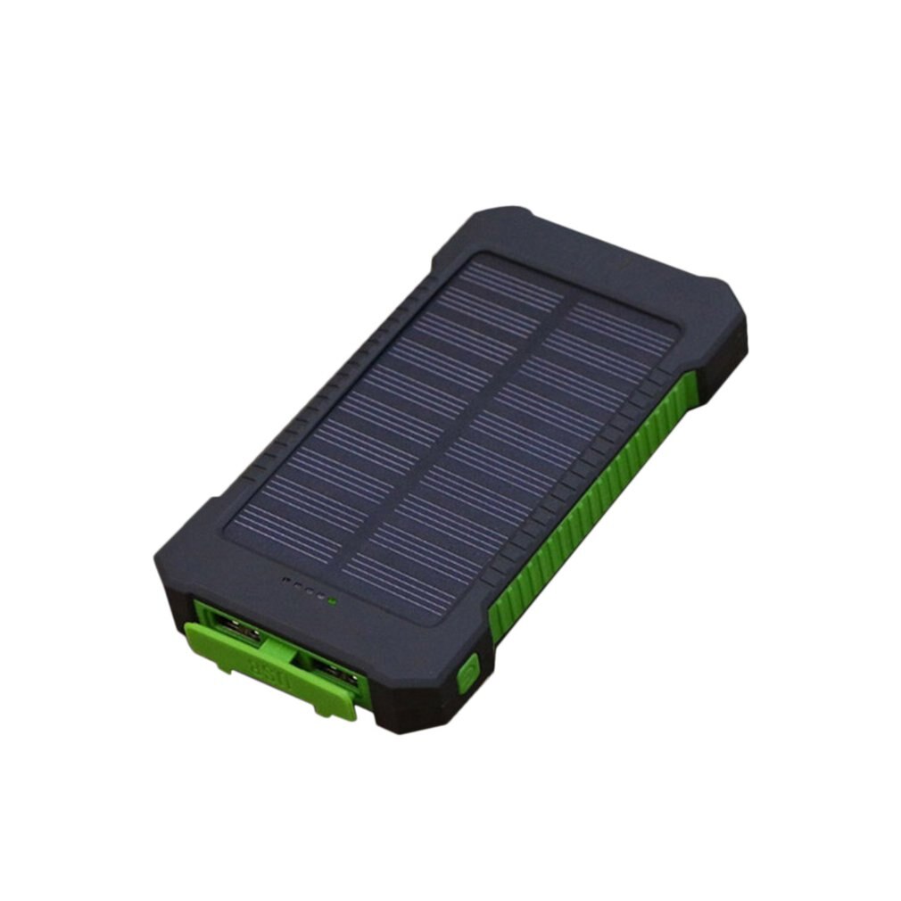 10000 mah schokbestendige mobiele telefoon batterijlader externe powerbank voeding voor smartphone met led-lampje