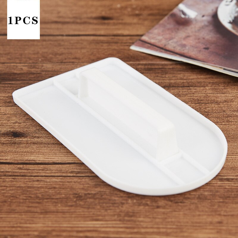 1pcs Plastic Cake Smoother Polisher Tools Flat Decorating Fondant Spatulas Cake brush DIY Baking Tools Kitchen Accessories