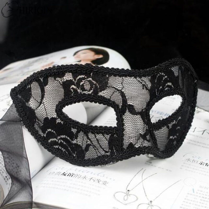 Máscara de ojo de encaje sexi para mujer negra roja y blanca, máscaras de para mascarada, máscaras de Halloween, máscaras de disfraces venecianas