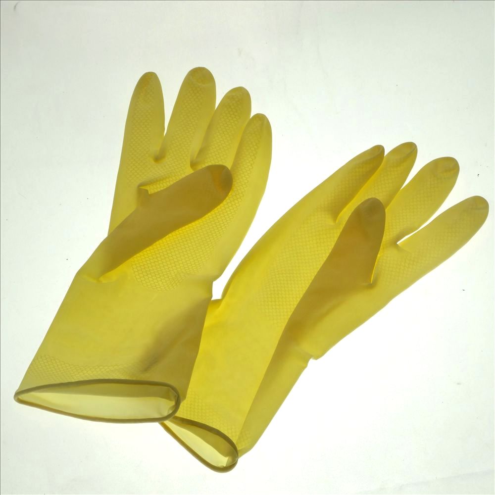 Zuurbestendige Handschoenen Latex Handschoenen Rubberen Handschoenen Laboratorium Verbruiksartikelen Chemische Laboratorium Apparatuur