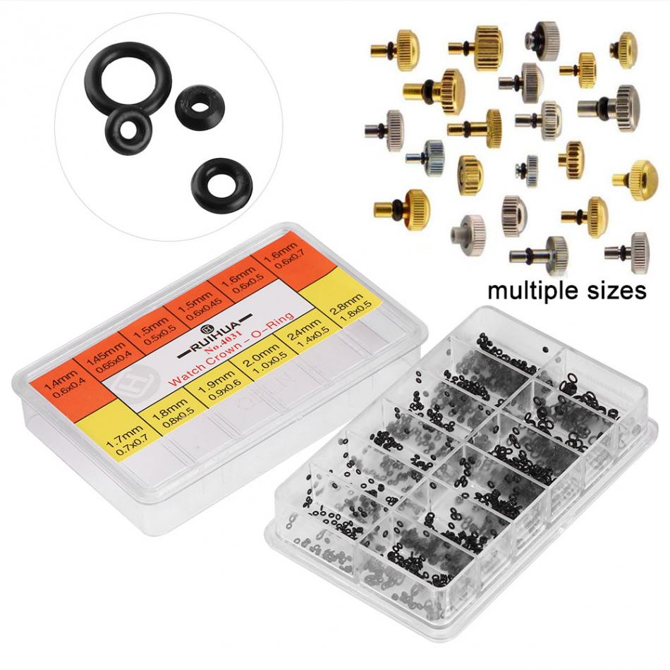 Joints Torique Pour Montre - 0.6mm - Caoutchouc Étanche - Lot De 500 - Pour Réparation Montres