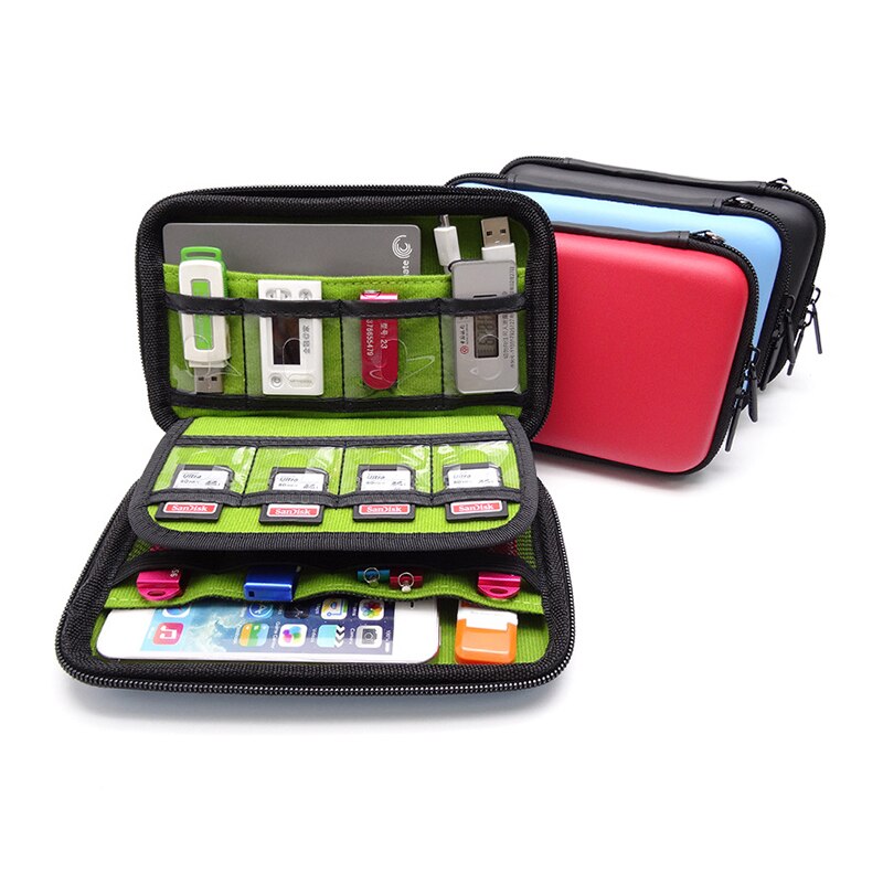 Reizen Digitale Accessoires Case Kabel Organizer Bag Storage Box Elektronische Gadgets Usb Draden Charger Hoofdtelefoon Power Bank Case