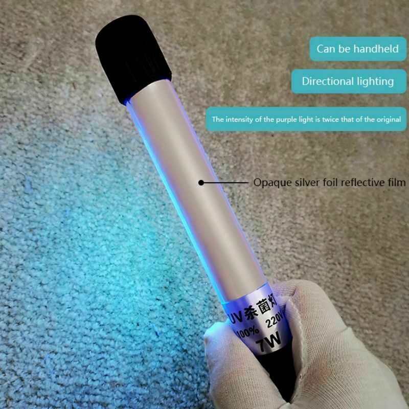 Led Uv Desinfectie Lamp Plug Draagbare Uvc Sterilisator Licht Buis Uv Lamp Schoonmaken Tool Waterdichte Lampada Uv Germicida