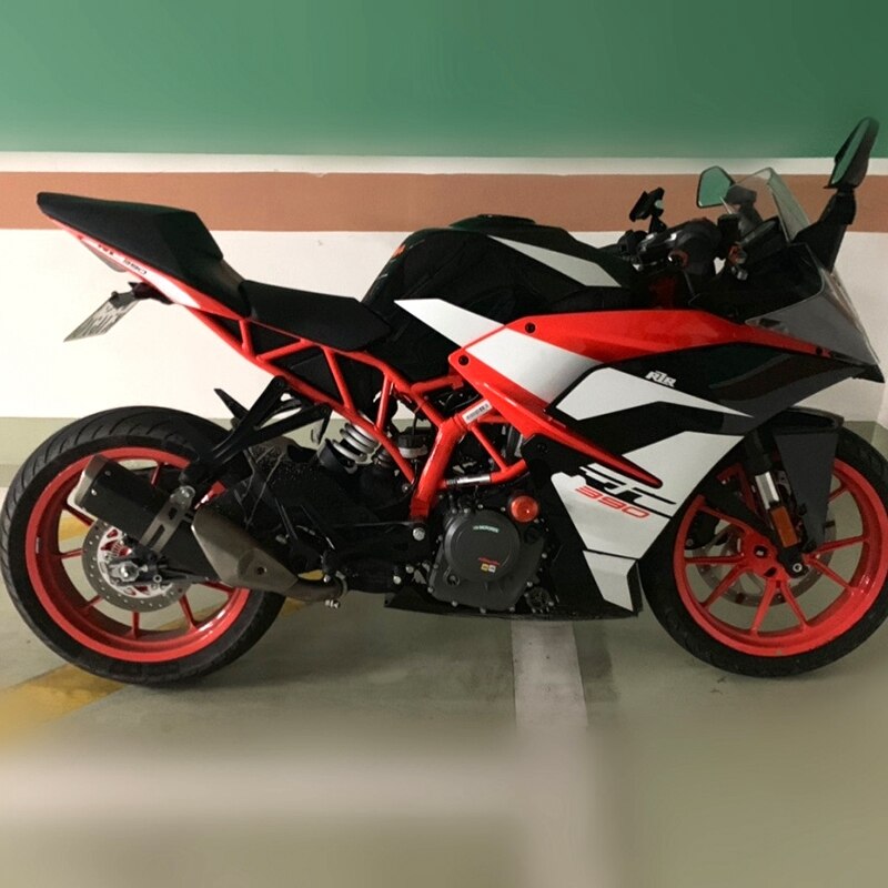 Duke 250 390 Rc 390 Duke390 Rc390 de , 8 17 de la motocicleta ajustable soporte para matrícula montaje de cola trasera Bracke