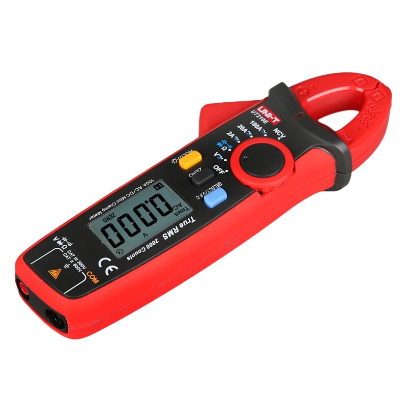 UNI-T UT210A/UT210B/UT210C/UT210D/UT210E Mini Digital Clamp Meters AC/DC Current Voltage True RMS Auto Range VFC Capacitance