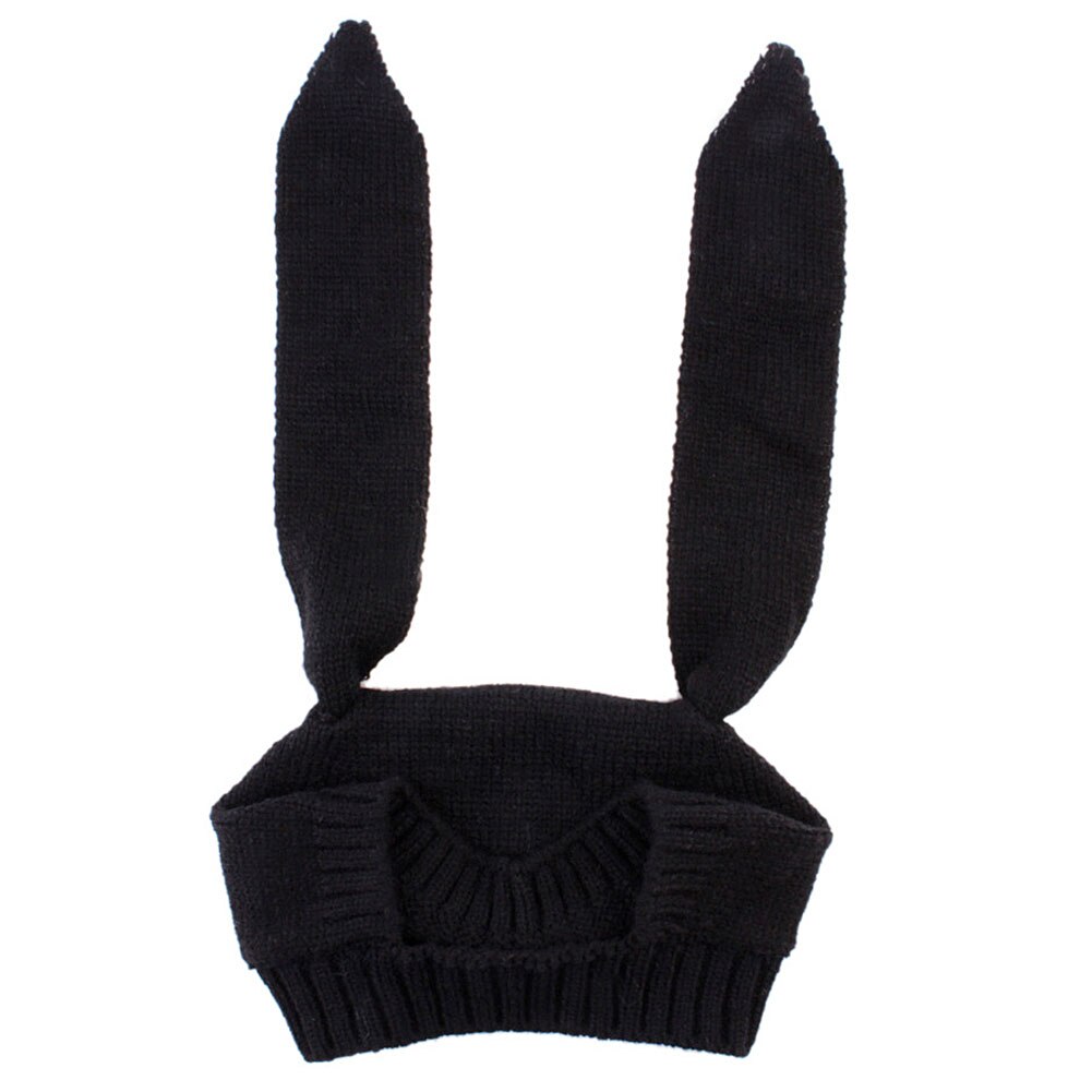 1Pc Mode Baby Konijn Oren Gebreide Muts Baby Peuter Winter Cap 1-3 Jaar Meisje Jongen Accessoires Fotografie props Voor Kinderen