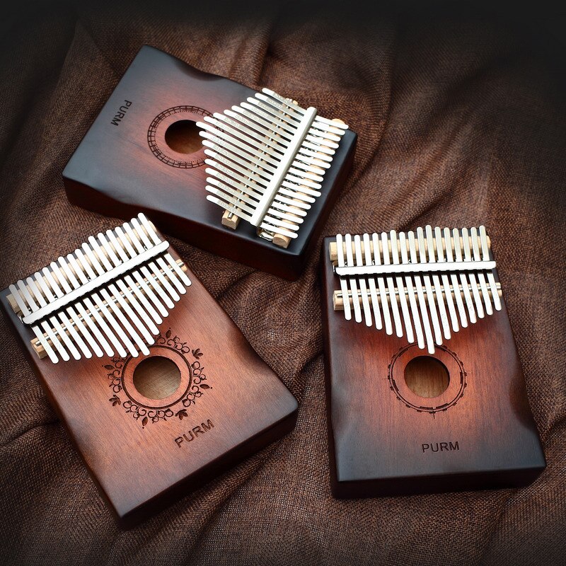 Purm Kalimba Duim Piano Mahonie Innovatie Muziekinstrument 17 Sleutel