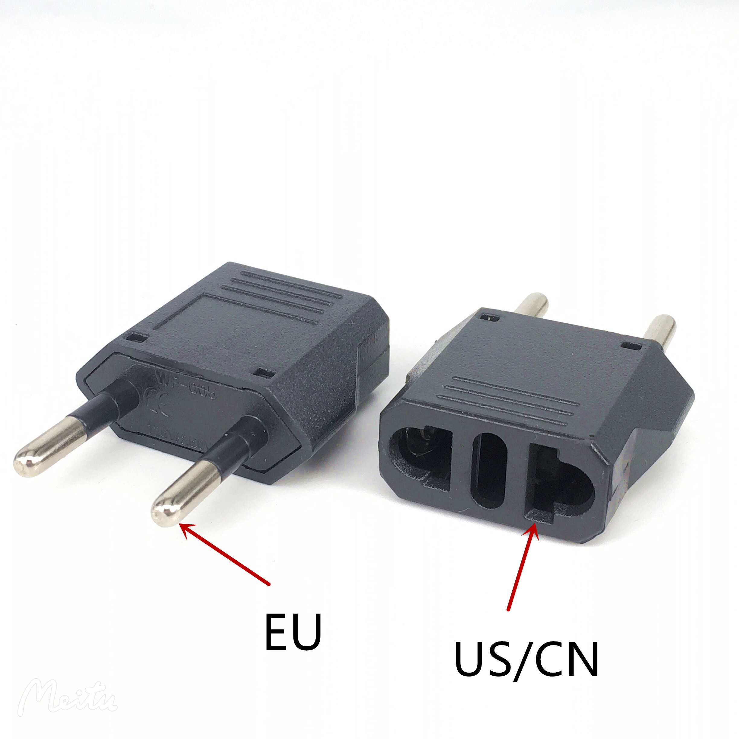 1 stuk stekkeradapter vs naar eu euro europese stekker stekkeromvormer reisadapter vs naar eu adapter stopcontact