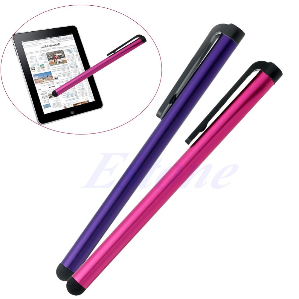 100x caneta touch stylus universal para tela para ipad, para iphone, samsung, smartphone, tablet c26