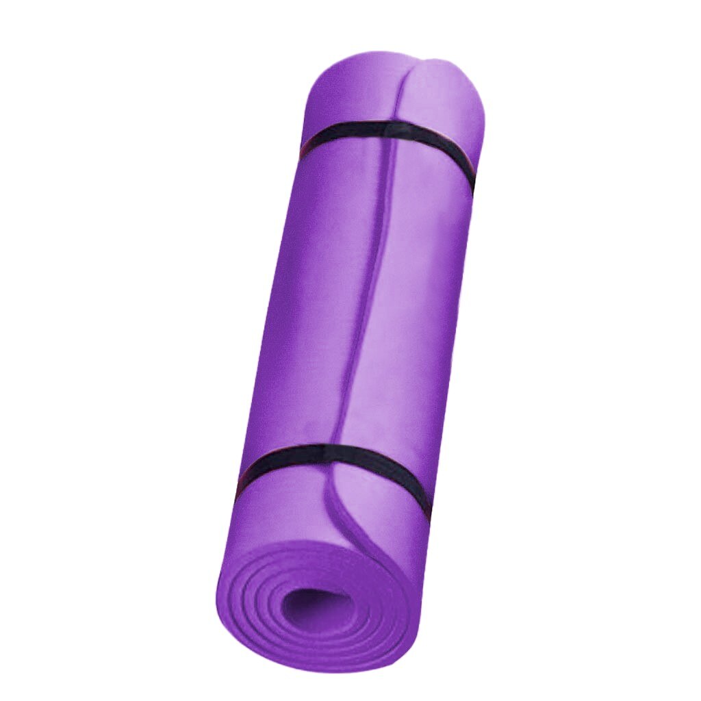 Tapis de Yoga épais et Durable, 183x60x0.4cm, tapis de Sport antidérapant pour perdre du poids, accessoires de Sport Pilates: Violet