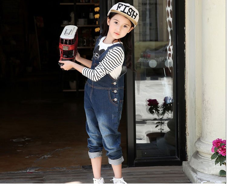 Combinaison fille 1-7 ans salopette fille enfants bleu jean Cowboy bébé garçon pantalon en jean enfant salopette bébé garçon vêtements bébé garçon