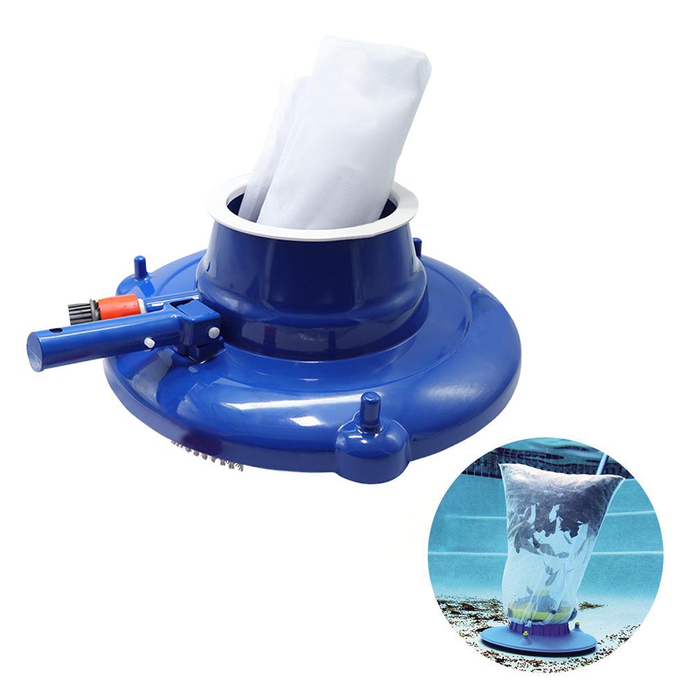 Herramienta de limpieza de piscinas, Mini limpiador al vacío para piscina, objetos flotantes, Herramientas de limpieza, cabezal de succión para piscina, Kit de red de limpieza para jardín S