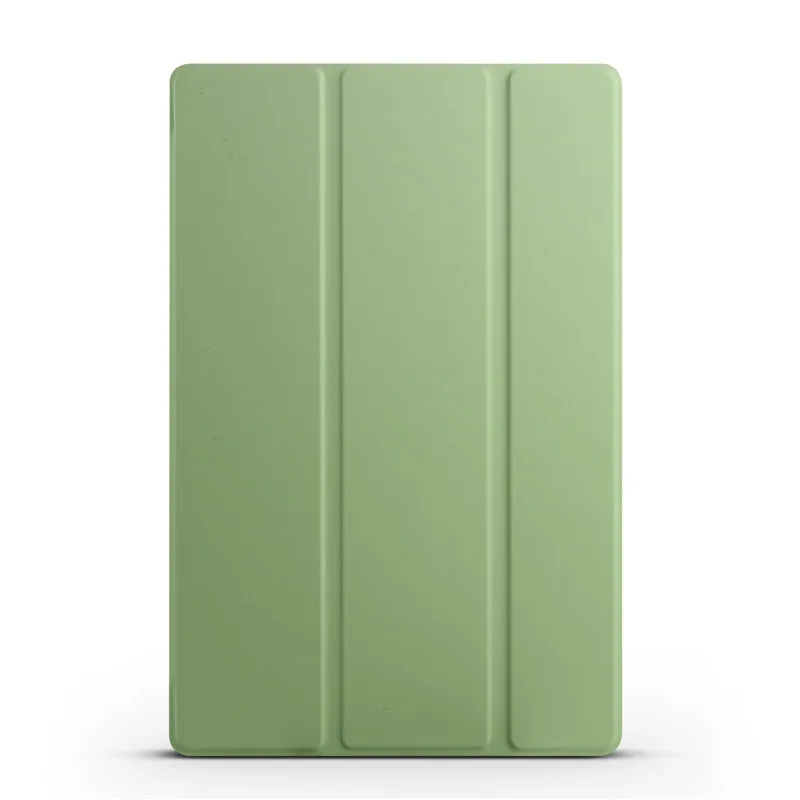 Funda para Lenovo Tab P11 Plus, Funda de 11 pulgadas con tres pliegues de cuero PU, soporte trasero suave para tableta para Lenovo Tab P11, Funda tb j616f j606f j606l: ELEVEN / YELLOW