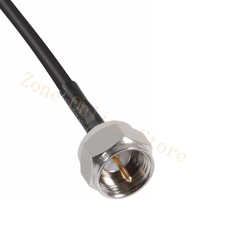Neue FM-Stereo-Antenne mit Magnetfuß, 75 Ohm männlicher FM-Antennen-Bausatz für Stereo-Empfänger, Tisch-Radio-Empfänger