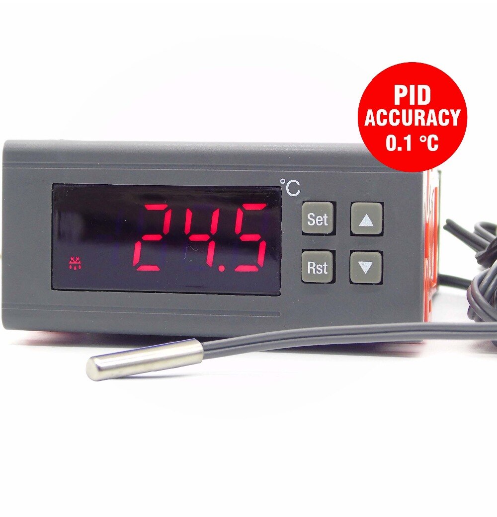 220VAC, 110VAC regolazione PID 0.1C precisione regolatore di temperatura per incubatrice uova di quaglia