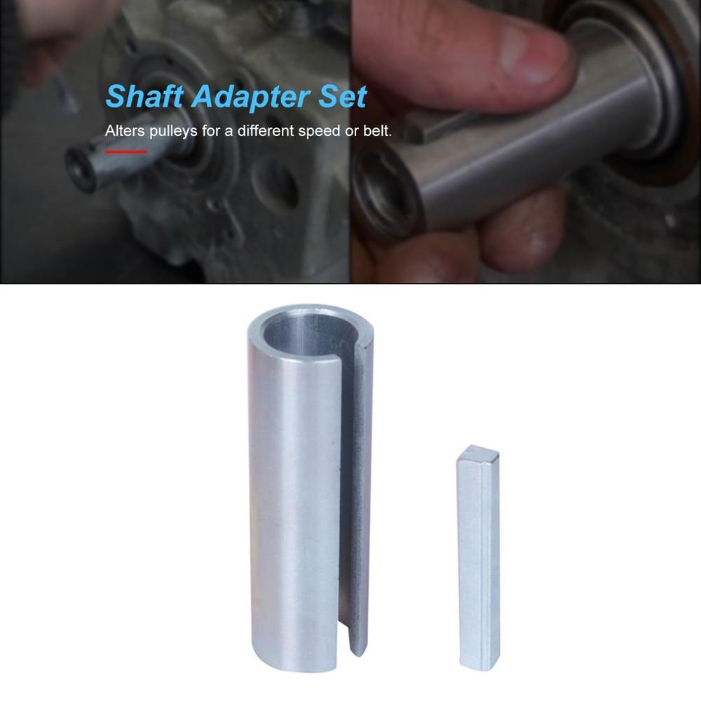 3/4 "  to 1 " gasmotorpoelie krukasbusadapter poelieboring reductiebus schijf & sleutel roofdier met stapsleutel