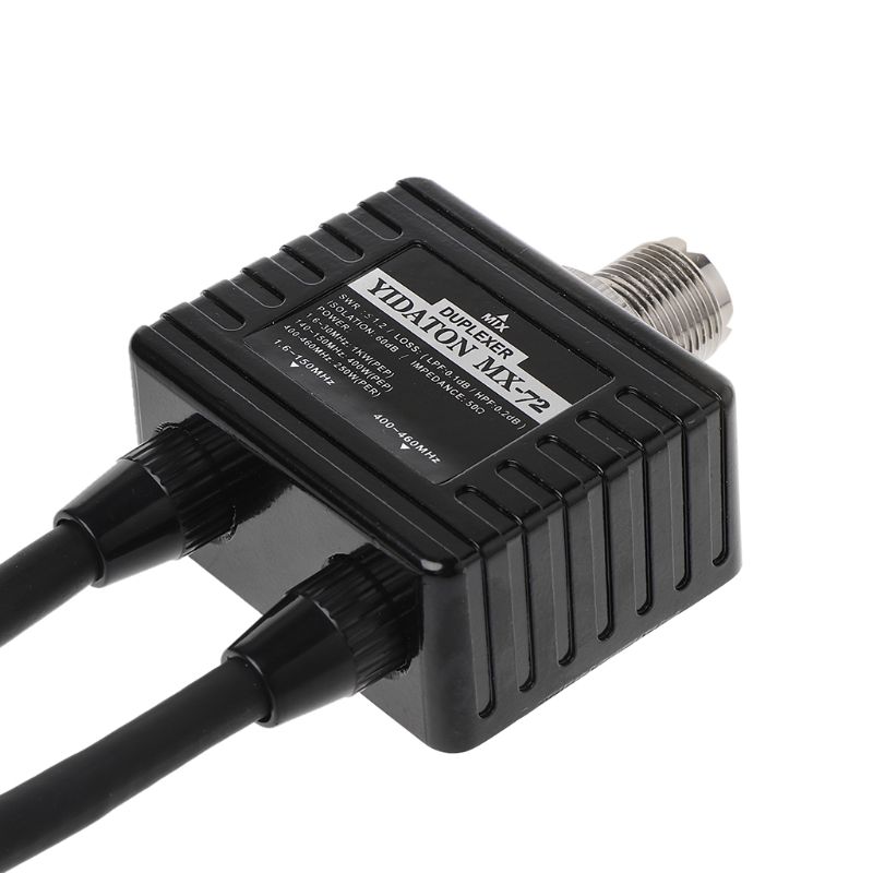 MX72 HAM Antenna Combiner Frequency Transit Station Mobile Radio Duplexer Electronic Accessories