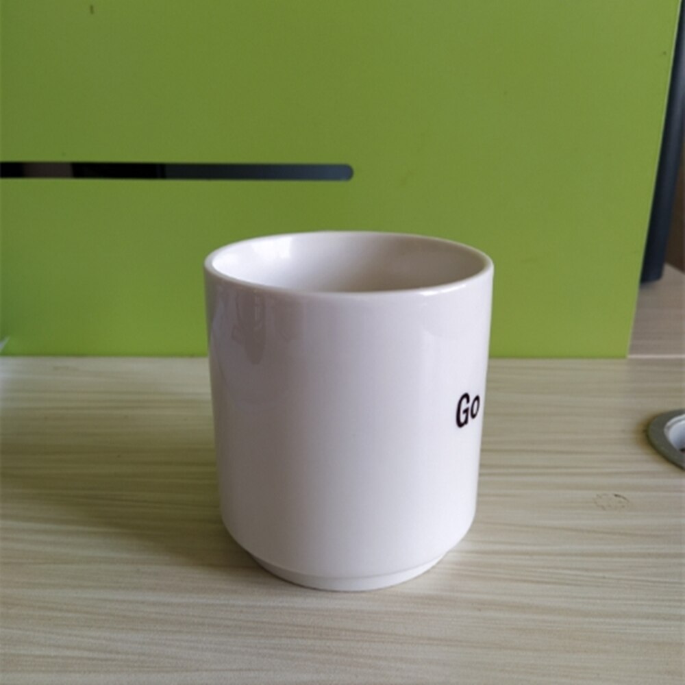 Go swing simpelt kaffekrus med låg med stor kapacitet bærbar rejsemælk kaffekop egnet til kontoret hjemme te kop