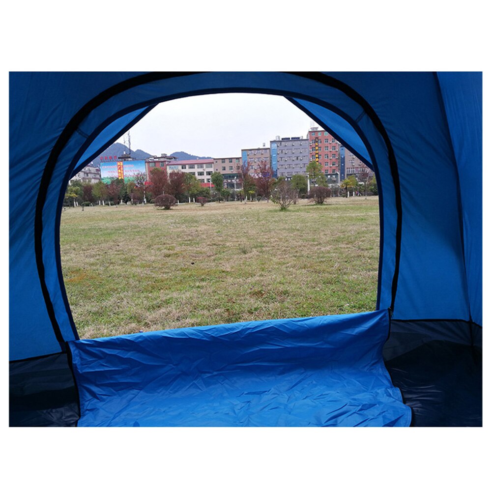 Dubbel person camping tält vattentät snabb uppsättning utomhus ryggsäck vandring strand bärbart skydd tält för camping