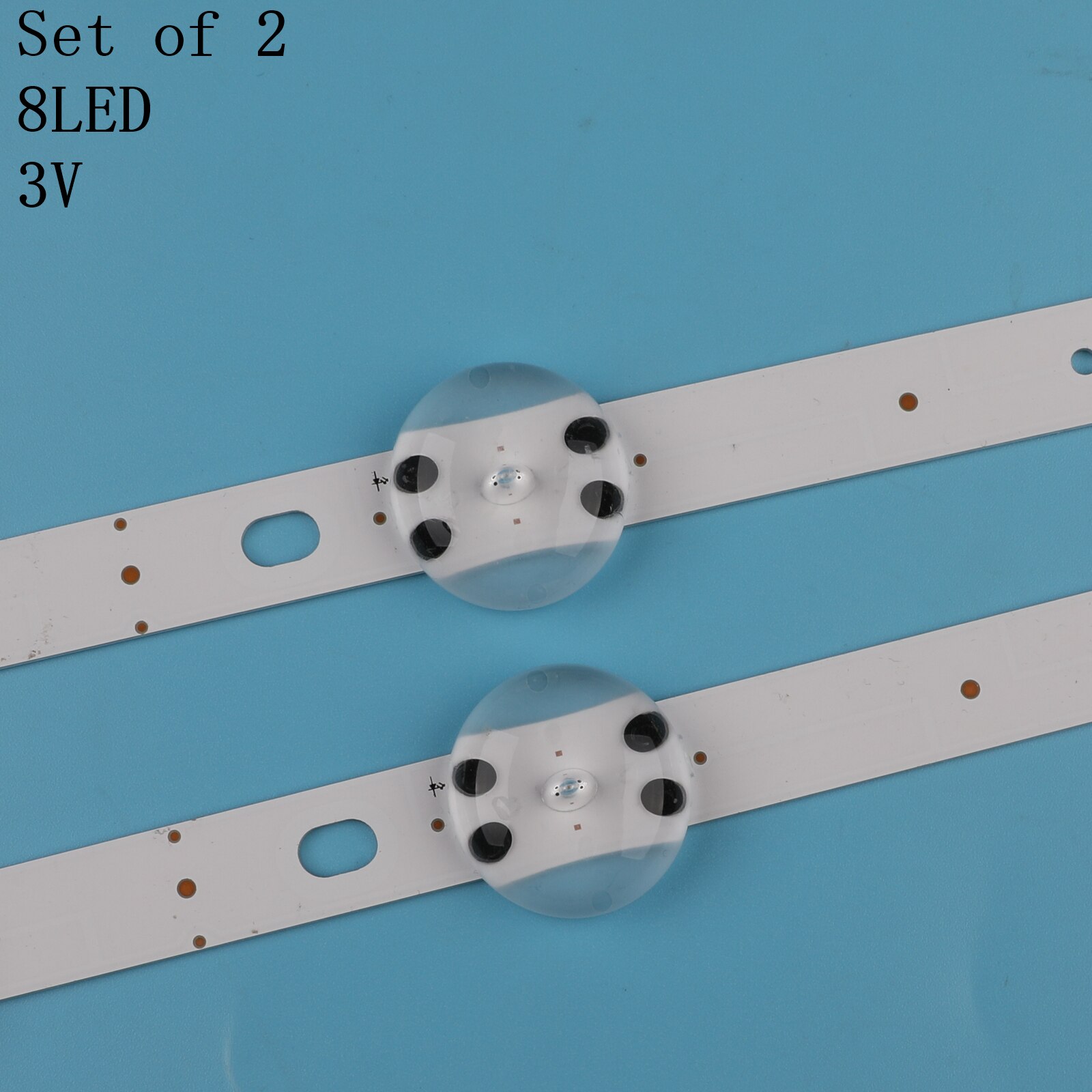 2 uds * 8LED tira de LED para iluminación trasera para LG 32LJ510V 32LJ510U HC320DXN-ABSL1-2143 LC320DXE (/)(A2) 6916L-2855B 32 V17 ART3 2855