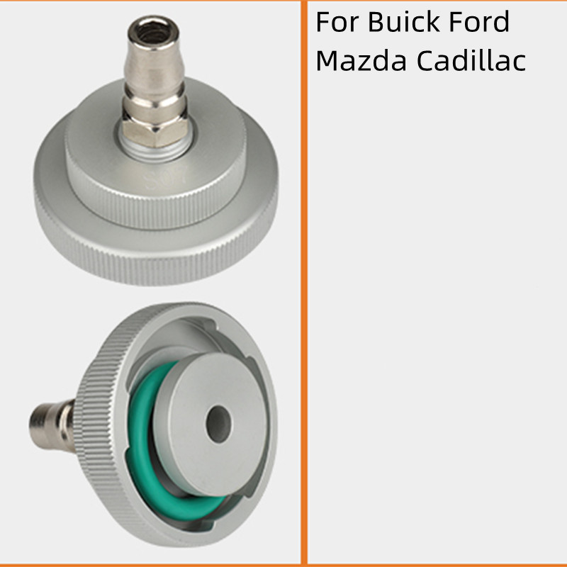 1 stk. bilbremseolieskifter specialstik elektrisk trykvæske komplet sæt metal specialværktøj ferramentas automotive: Orange