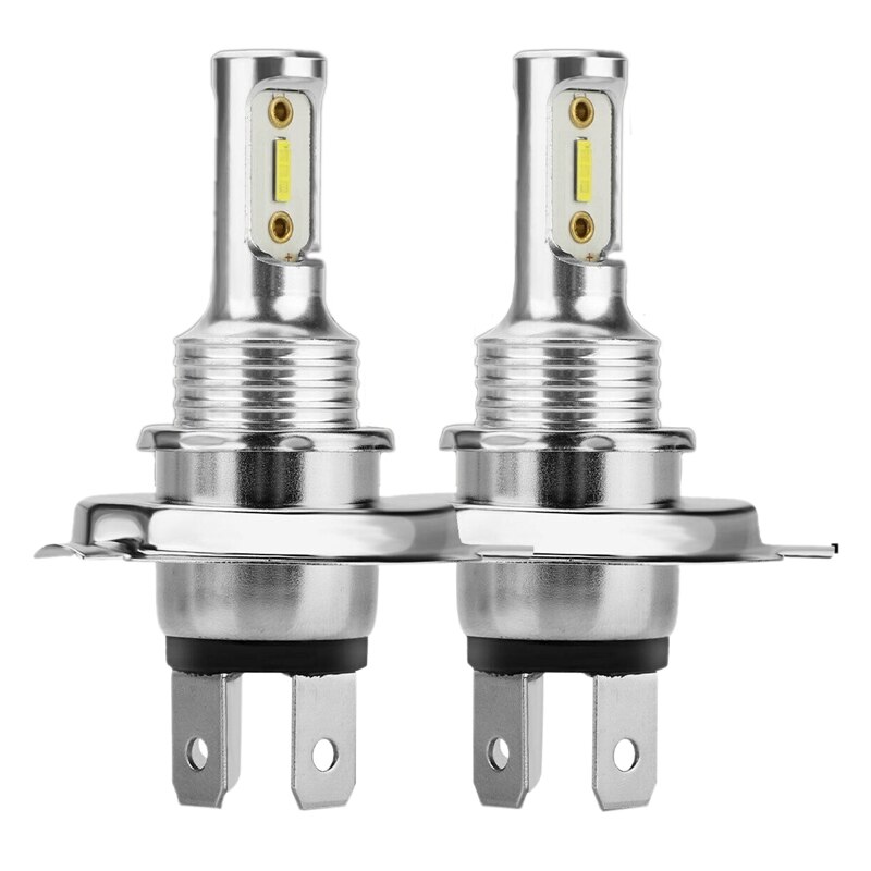 Faros LED CreeLED H4 9003 HB2, 2600W, Bombilla de haz Alto y Bajo, 6000K, xenón blanco, 2 uds.