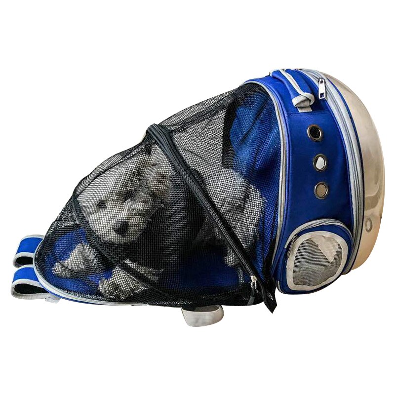 Portable Pet Cat Backpack Outdoor Travel Breathable Capsule Capsule Small Dog Cat Backpack Pet Carry Transparent Backpack