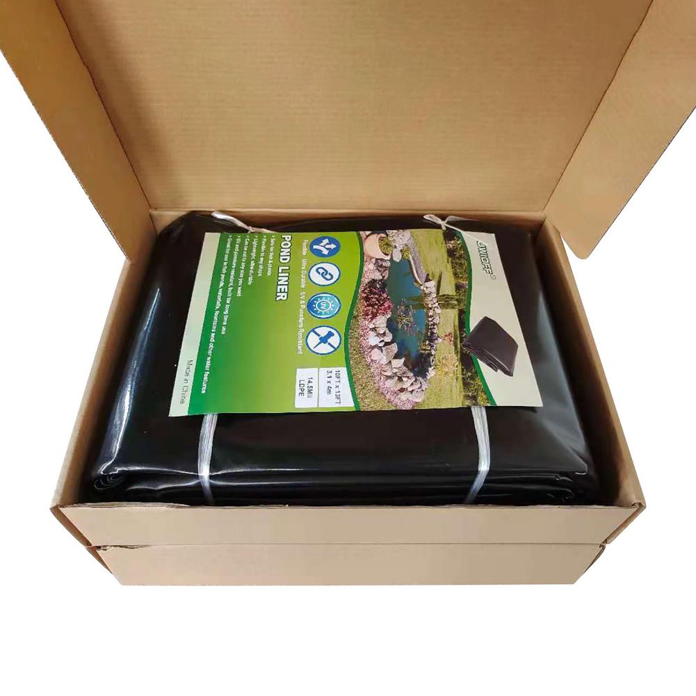 3.1m X 4m Pond Liner Oversize Foldable Non-toxic And Safe Heavy Duty Durable Water Pool Liner Small Wild Pond Mat