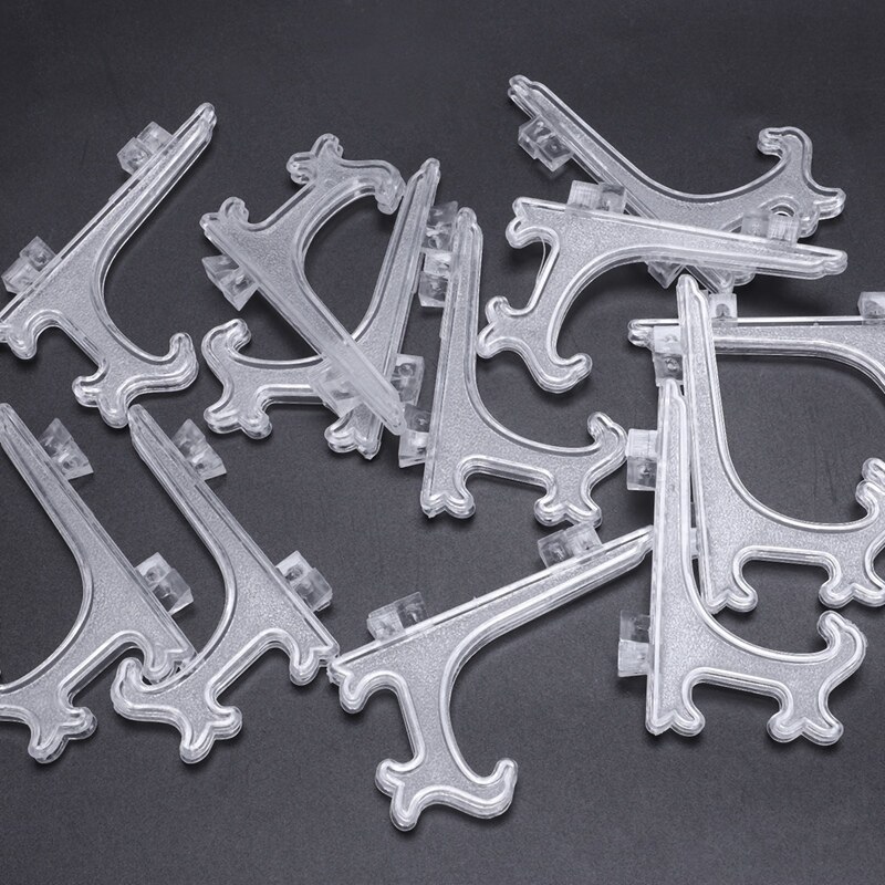 12Pcs 3 Inch Plastic Easels or Plate Holders Displ... – Vicedeal