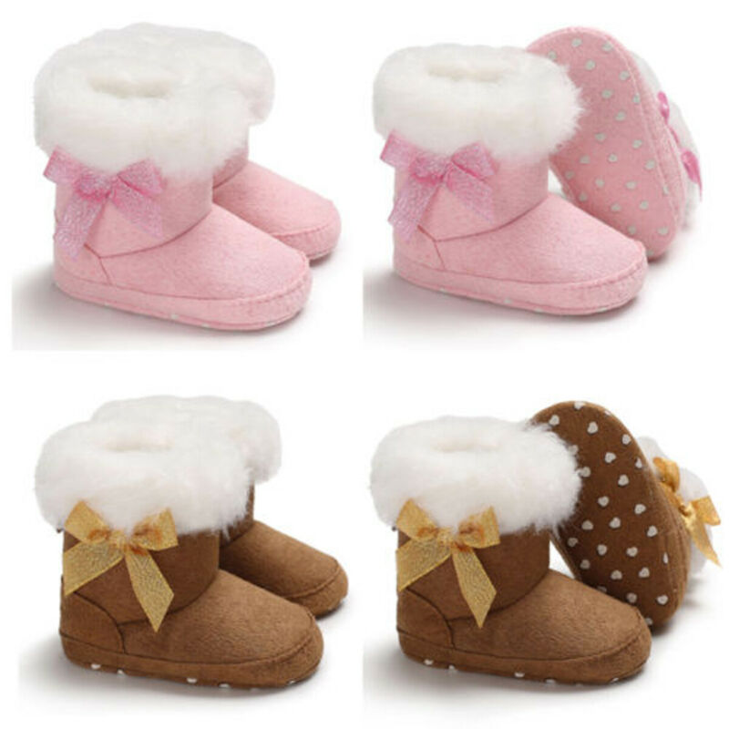 Baby baby barn ren färg bomullsskor pojkar flickor mjuka spjälsäng skor sneakers nyfödd resår första promenadskor rosa brun