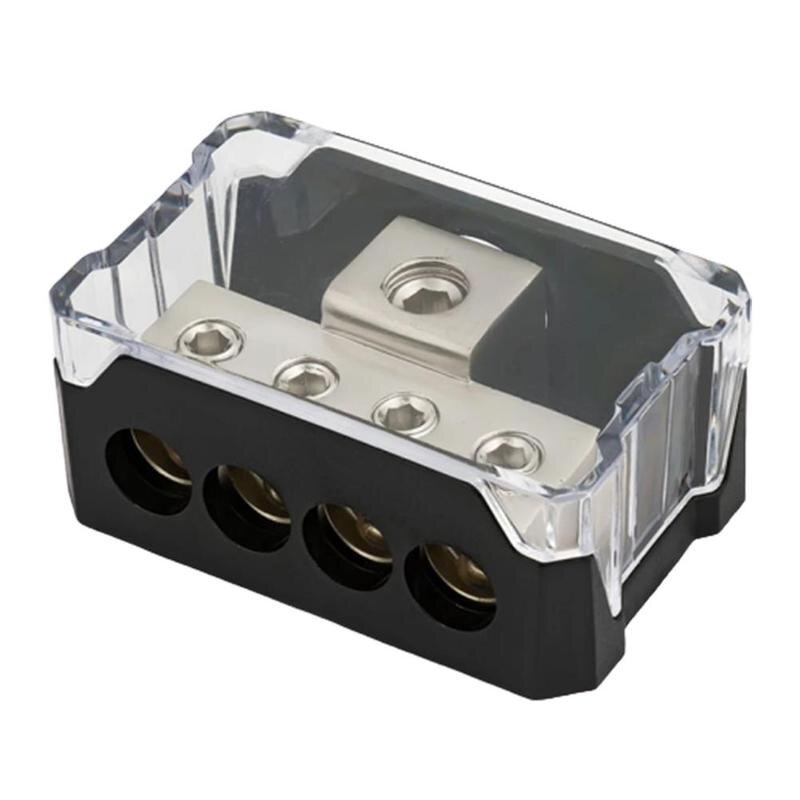 2 SPDP-1044 Platinum Series 1/0 Gauge In to 4 Gauge Distribution Block Power Out Z5S2