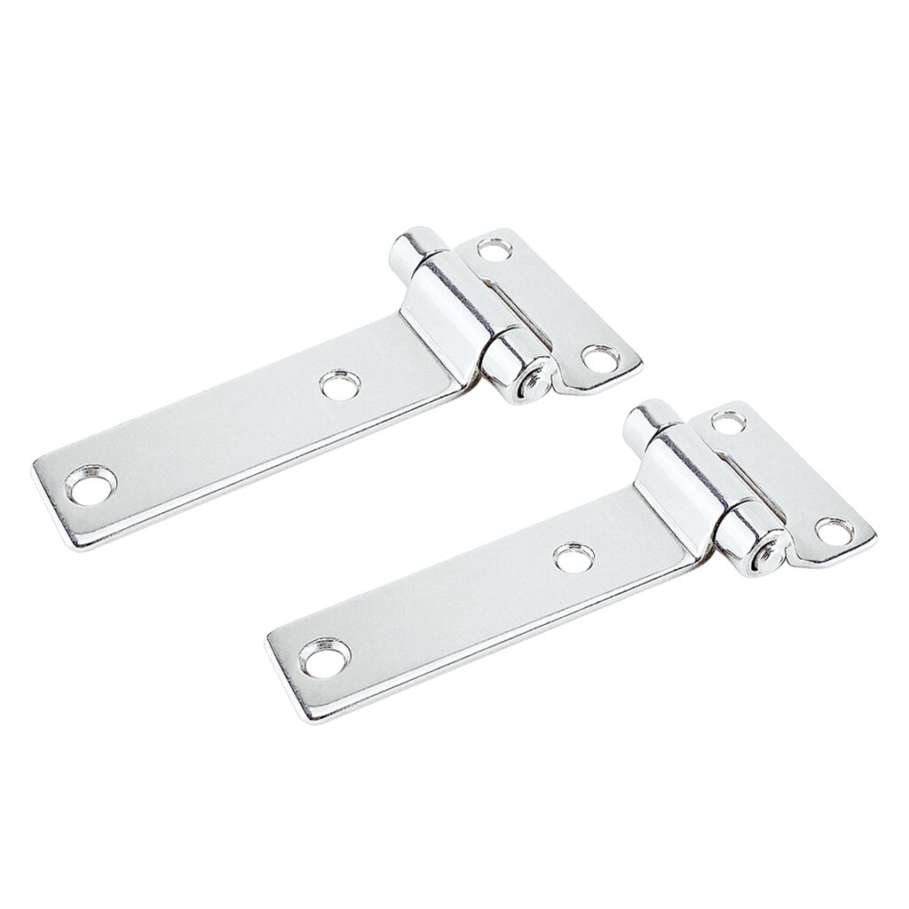 2pcs Heavy Duty Stainless Steel Trailer Truck RV Door Rear Hinge
