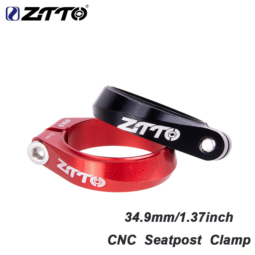 1pc fiets zadelpenklem 34.9mm fietsonderdelen mtb racefiets fiets zadelpen buisklem aluminiumlegering