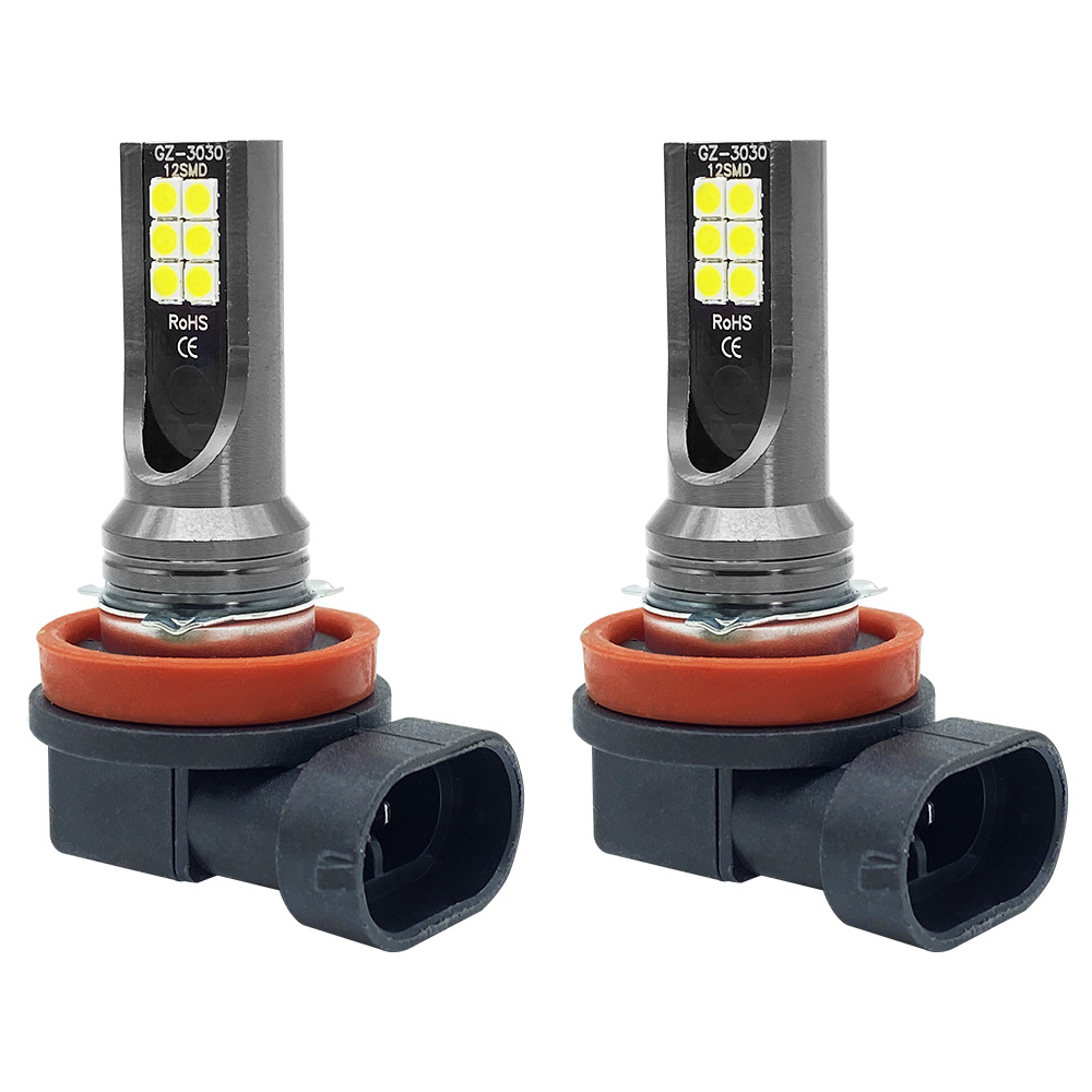 2 Stücke H8 H11 H16 JP 9005 HB3 9006 HB4 H7 H4 LED-lampe Super Helle Auto Nebelscheinwerfer Tagfahrlicht 12 V 6000 K Weiß