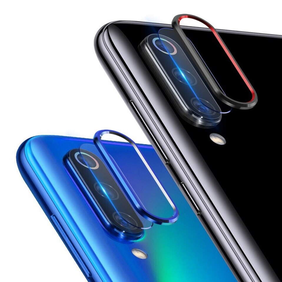 Mi 9 camera Protector Glas Voor Xiao Mi mi 9se 9se xia MI xi Mi zachte lens Film rear metalen Ring Case Op Xio mi rode Mi note 7 Pro Note8