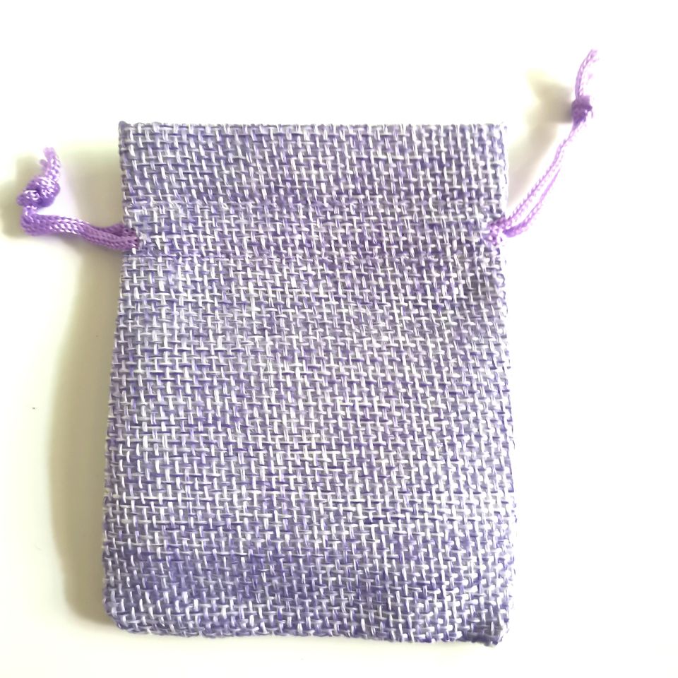 50pcs Small Natural Bags jewelry packing bags Jute Linen Drawstring Pouch Bag Handmade Wedding Party Jewelry Bags