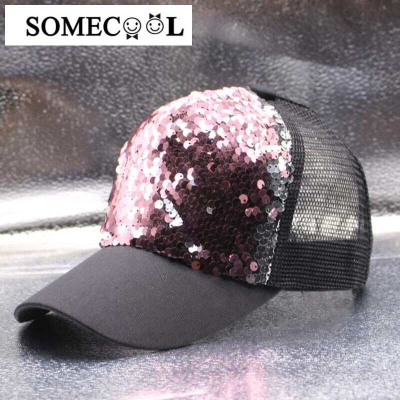 Adult&kids Baseball caps Club Bar Party Dancer Sequin Cap Children Baseball Cap Glitter Sparkling Shiny Hats Adjustable H9