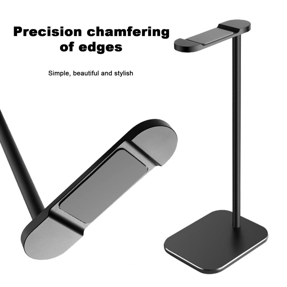 Universal Aluminum Earphone Hanger Headphones Stand Supporting Bar For Gaming Headsets Desk Display Headset Holder