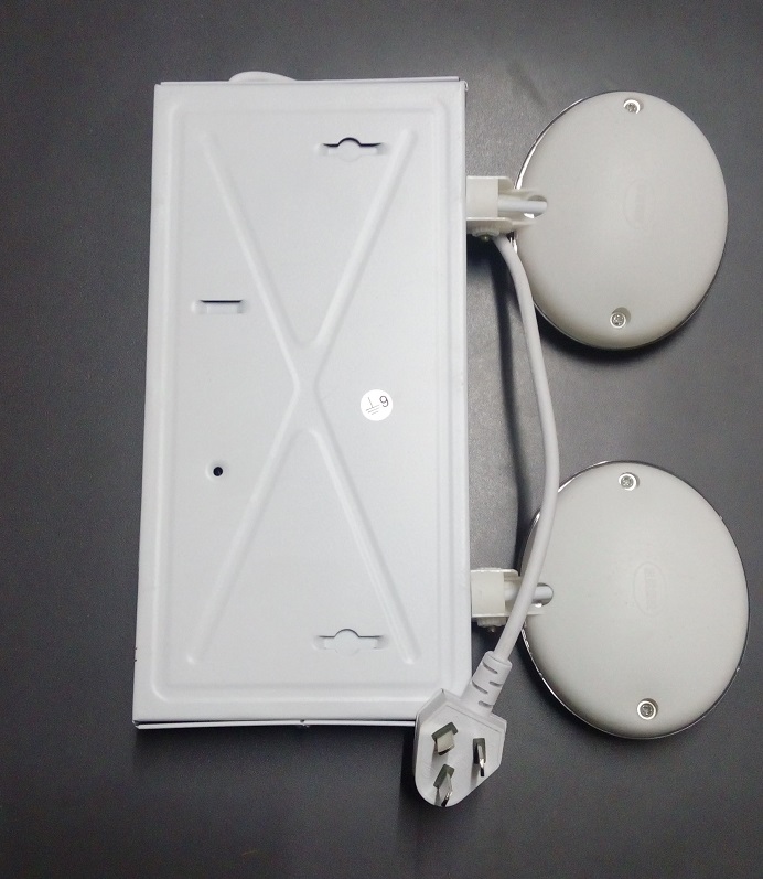 Doppelköpfe feuer notlicht isointernational führte ladelampe beleuchtung evakuierung indikator