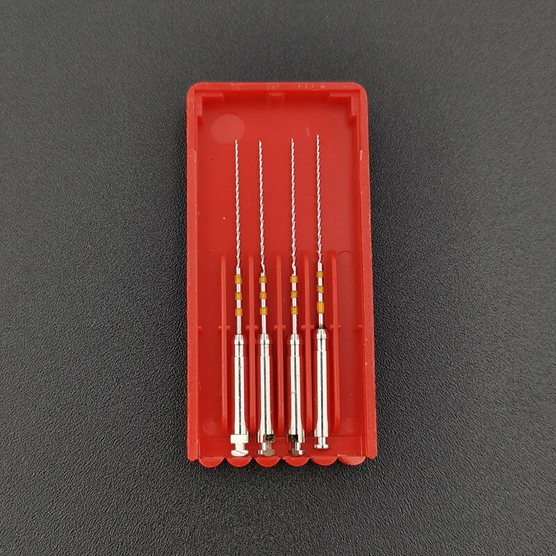 Gutapercha Dental condensador 25-40 #25mm MacSpadden condensador archivos 55 #25mm endodoncia archivos endodónticos archivos: No.50 21mm