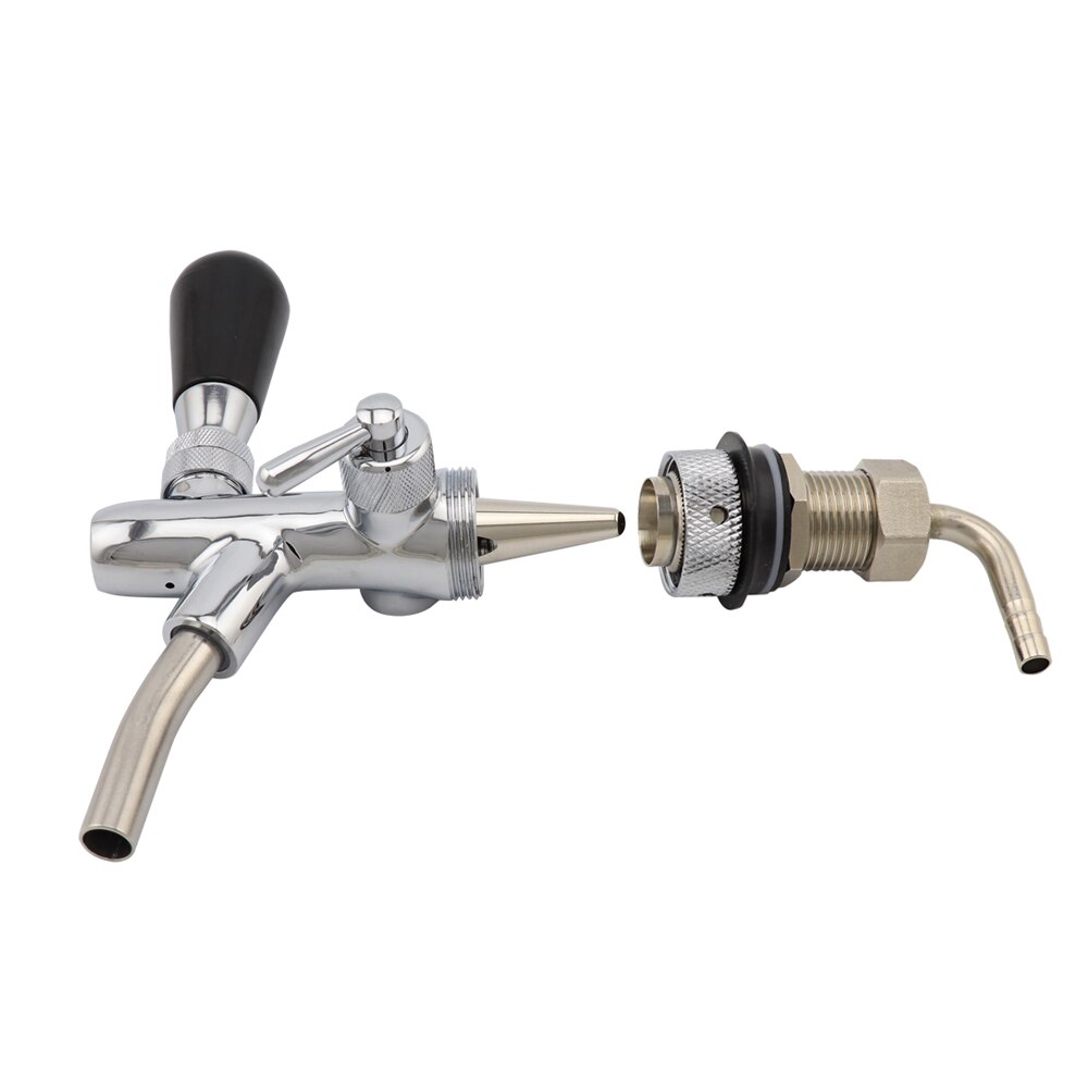 Homebrew Draft Beer Faucet With Short Shank Flow Control Beer Faucet Kegerator Bar Cornelius Keg Dispenser Tap