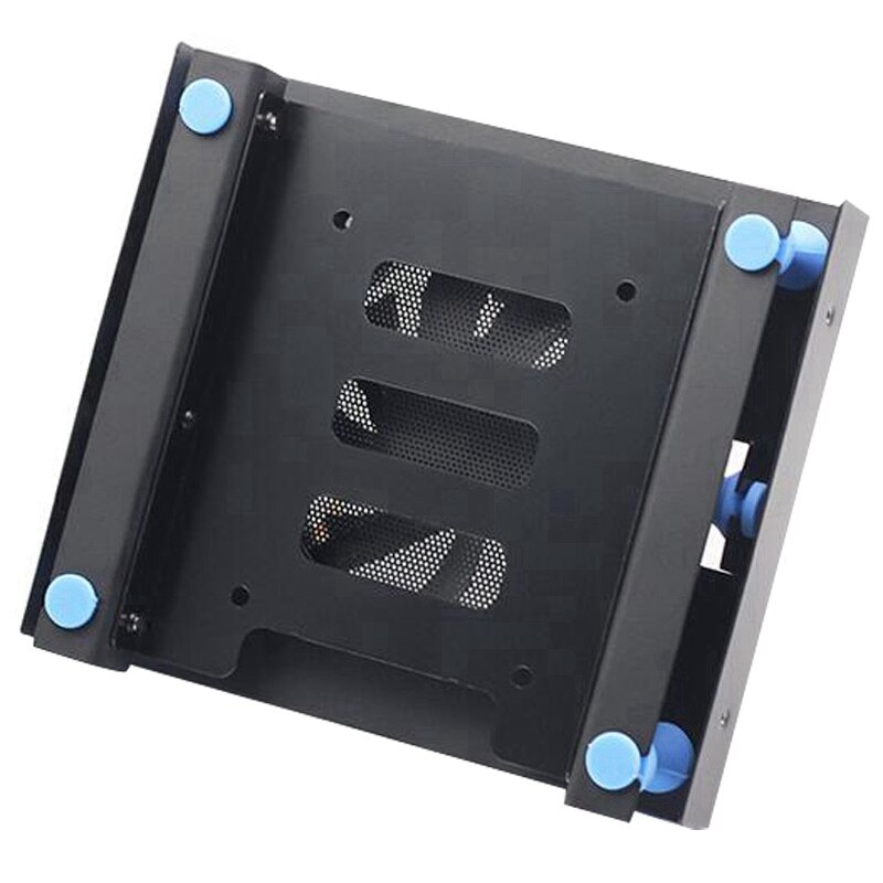 3.5 Inch Hard Disk Shock Absorber Bracket with Mounting Screws for PC Case 3.5 HDD to 5.25 DVD ROM Bay Mounting Adapter