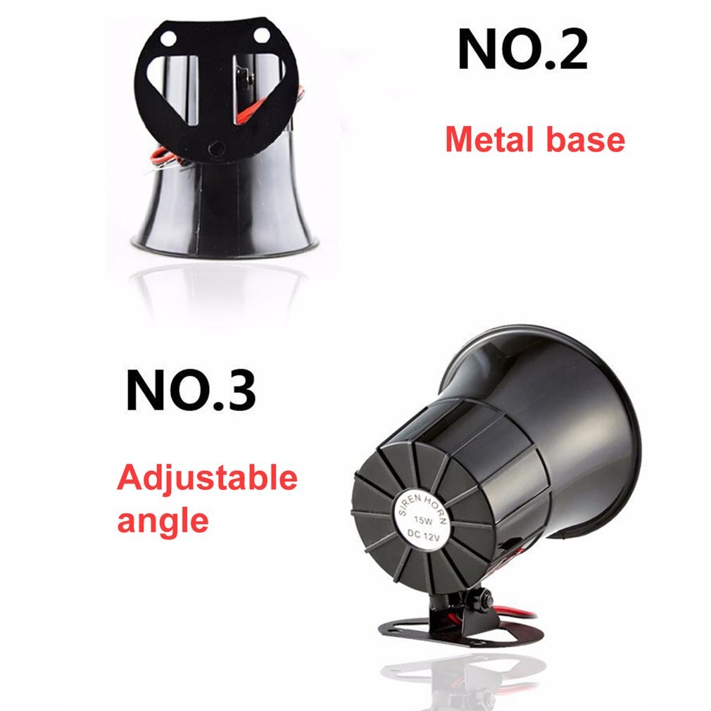 12v 626 alarmsirene hoorn buiten met beugel voor huisbeveiligingssysteem gsm alarmsystemen luide sirene