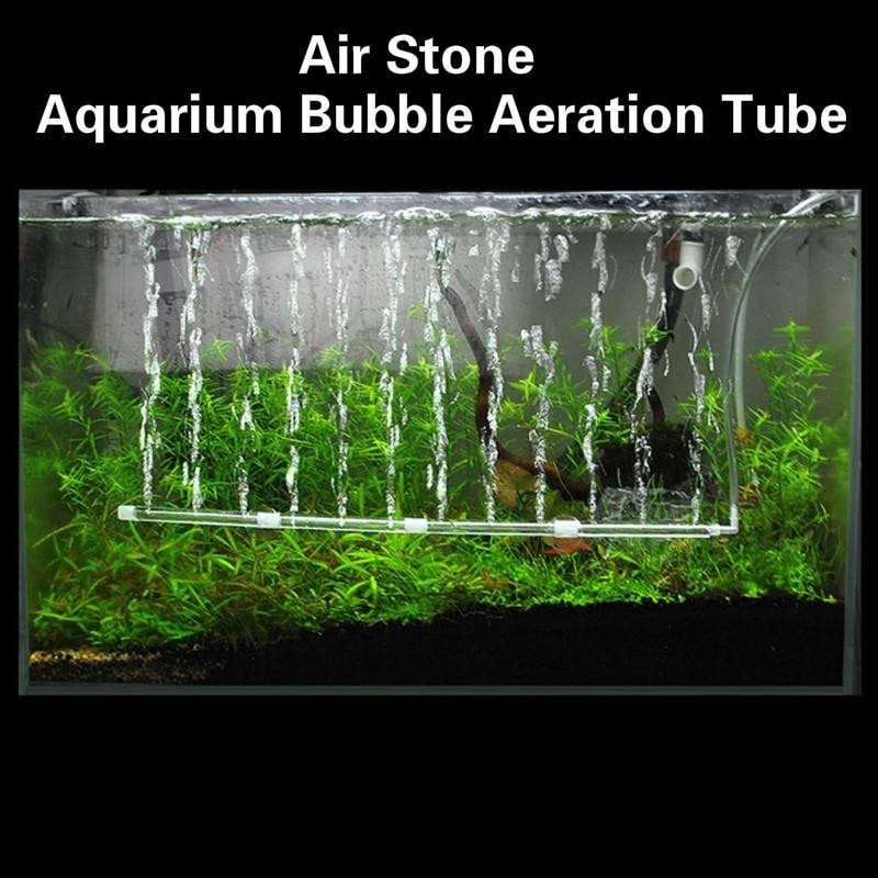 Air Stone Aquarium Bubble Beluchting Buis Accessoire Muur Bubble Buis Beluchting Buis 60Cm Lengte Fish & Aquatische pet Supplie
