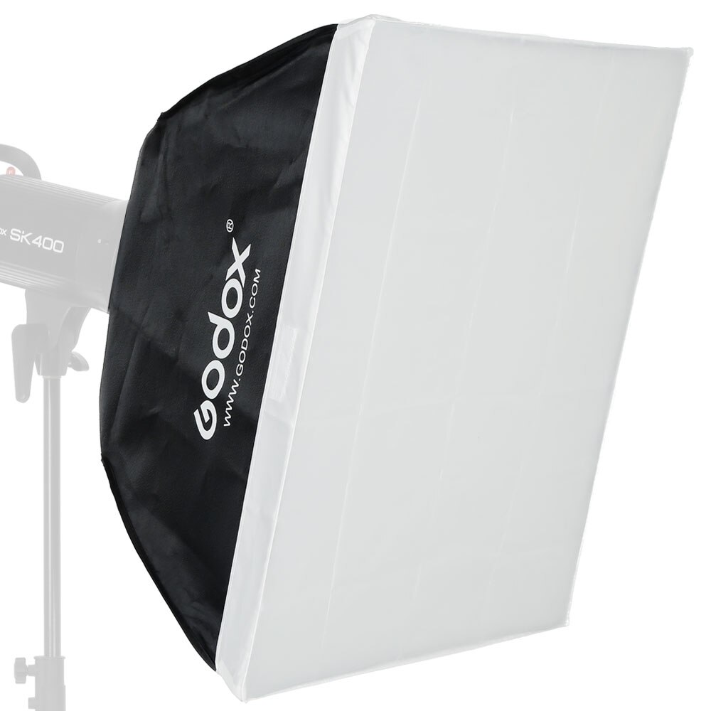 Godox Softbox 60*60cm 24&quot;x 24&quot; Rectangular Studio Strobe Softbox with Bowens Mount for Studio Flash