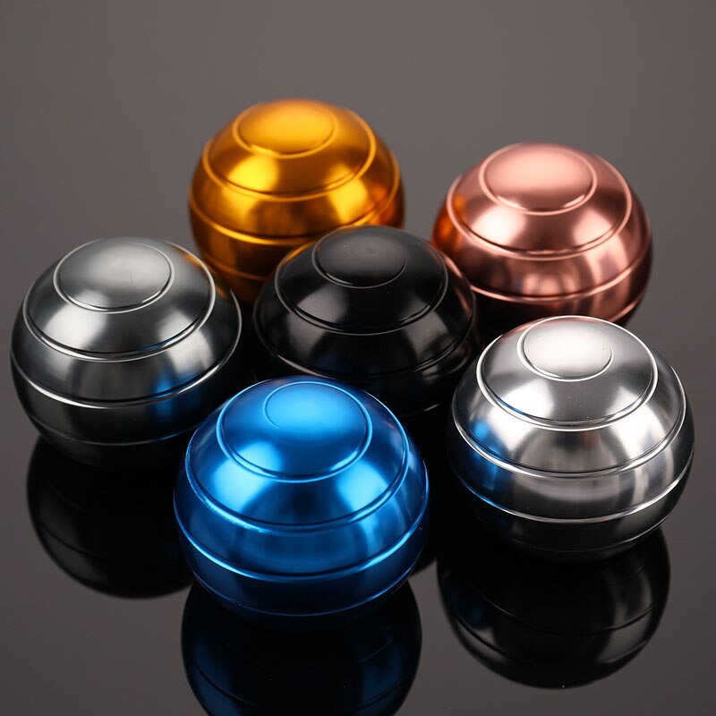 38Mm Desktop Decompressie Roterende Sferische Gyroscoop Bureau Fidget Speelgoed
