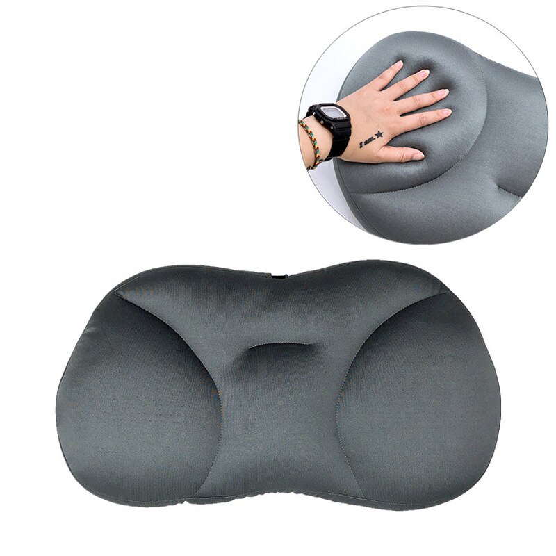 Ergonomisk dyp søvn avhengighet 3d nakke pute vaskbar polyester putevar trekk reise puter nakke