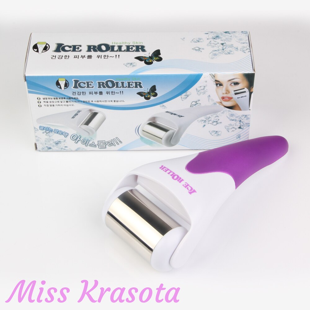 Stainless Ice Roller Face and Body Skin Cooler Massage Skin Facial Cold Cooler Reduce Pain Puffy Eyes